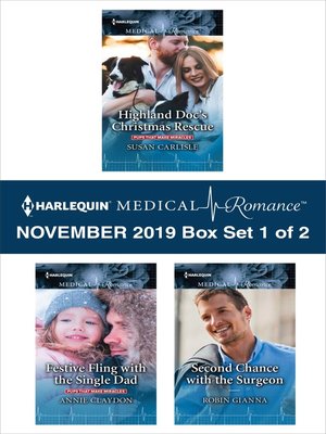 cover image of Harlequin Medical Romance November 2019--Box Set 1 of 2